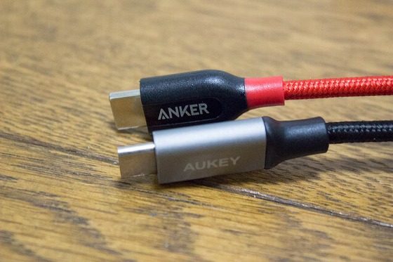 Anker PowerLine+ USB-C_他製品と比較